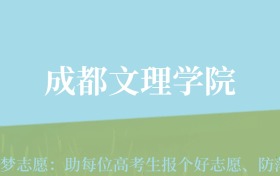 重庆高考多少分能上成都文理学院？附2024年最低录取分数线