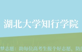 云南高考多少分能上湖北大学知行学院？附2022-2024年最低录取分数线