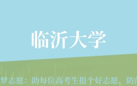 新疆高考多少分能上临沂大学？附2022-2024年最低录取分数线