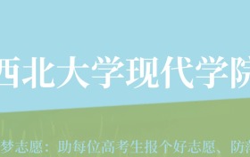 山东高考多少分能上西北大学现代学院？附2024年最低录取分数线