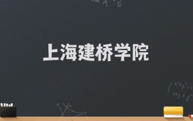 上海建桥学院2024录取分数线：最低380分