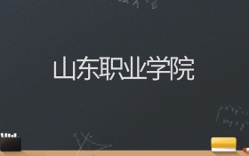 山东职业学院2024录取分数线：最低360分