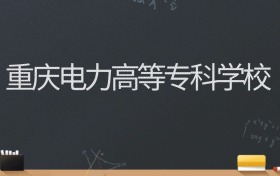 重庆电力高等专科学校2024录取分数线：最低441分