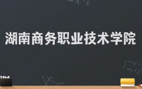 湖南商务职业技术学院2024录取分数线：最低382分