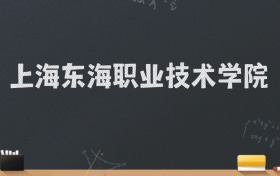 上海东海职业技术学院2024录取分数线：最低248分