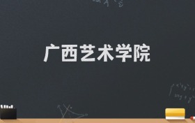 广西艺术学院2024录取分数线：最低491分