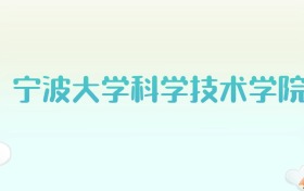 宁波大学科学技术学院全国各省高考录取分数线汇总（2025年参考）