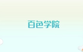 百色学院全国各省高考录取分数线汇总（2025年参考）