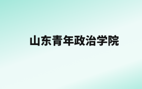 张雪峰评价山东青年政治学院：王牌专业是思想政治教育