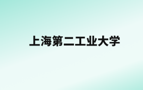 张雪峰评价上海第二工业大学：王牌专业是计算机科学与技术