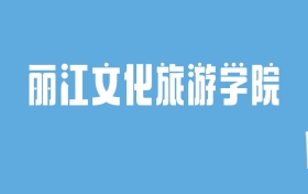 2024丽江文化旅游学院录取分数线汇总：全国各省最低多少分能上