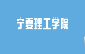 2024宁夏理工学院录取分数线汇总：全国各省最低多少分能上