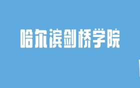 2024哈尔滨剑桥学院录取分数线汇总：全国各省最低多少分能上