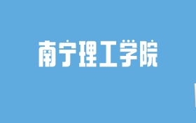 2024南宁理工学院录取分数线汇总：全国各省最低多少分能上