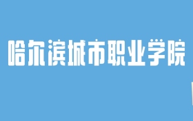 2024哈尔滨城市职业学院录取分数线汇总：全国各省最低多少分能上