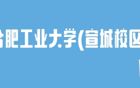 2024合肥工业大学(宣城校区)录取分数线：最低多少分能上