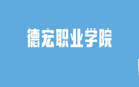 2024德宏职业学院录取分数线汇总：全国各省最低多少分能上