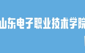 2024山东电子职业技术学院录取分数线汇总：全国各省最低多少分能上