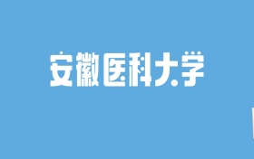 2024安徽医科大学录取分数线汇总：全国各省最低多少分能上