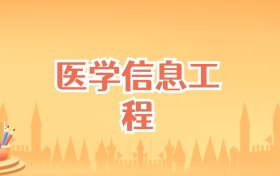 湖南医学信息工程专业大学排名及录取分数线(2027高考参考)