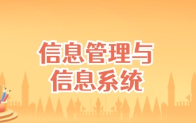 安徽信息管理与信息系统专业大学排名及录取分数线(2027高考参考)