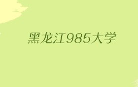 黑龙江985大学2025年最低录取分数线（共1所）