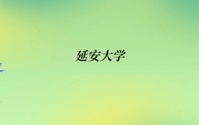 延安大学录取分数线:2026年全国各省完整投档数据