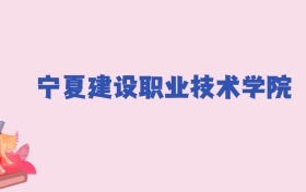 宁夏建设职业技术学院2024年录取分数线：文科289分