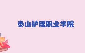 泰山护理职业学院2024年录取分数线：文科361分