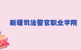 新疆司法警官职业学院2024年录取分数线：文科262分