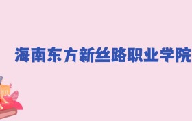 海南东方新丝路职业学院2024年分数线：新高考需162分录取