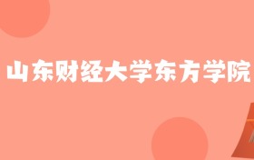 新疆高考多少分能上山东财经大学东方学院？附2022-2024年最低录取分数线