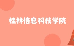 江苏高考多少分能上桂林信息科技学院？附2022-2024年最低录取分数线