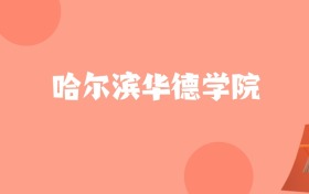 北京高考多少分能上哈尔滨华德学院？附2022-2024年最低录取分数线