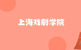 新疆高考多少分能上上海戏剧学院？附2022-2024年最低录取分数线