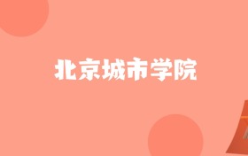 新疆高考多少分能上北京城市学院？附2022-2024年最低录取分数线