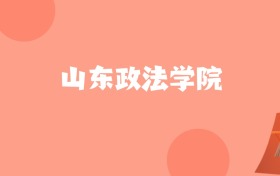 云南高考多少分能上山东政法学院？附2022-2024年最低录取分数线