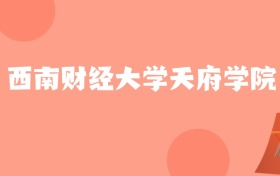 新疆高考多少分能上西南财经大学天府学院？附2022-2024年最低录取分数线