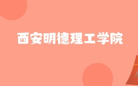 新疆高考多少分能上西安明德理工学院？附2022-2024年最低录取分数线