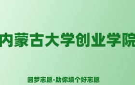 张雪峰谈内蒙古大学创业学院：和公办本科的差距对比、热门专业推荐