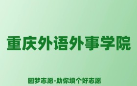 张雪峰谈重庆外语外事学院：和公办本科的差距对比、热门专业推荐